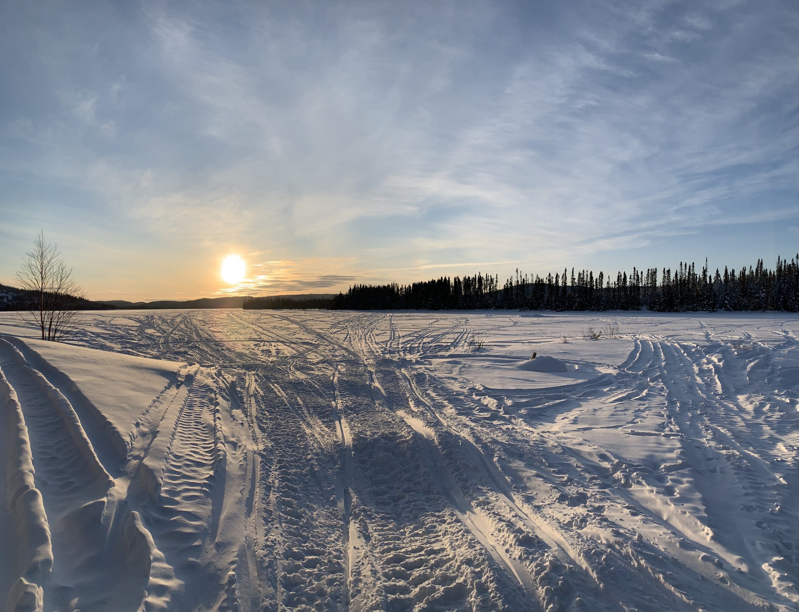 CountryLandscape nature snowmobiling nature